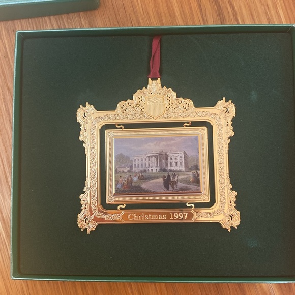 5 White House Historical Christmas Ornaments very good condition with bo… - Picture 4 of 16